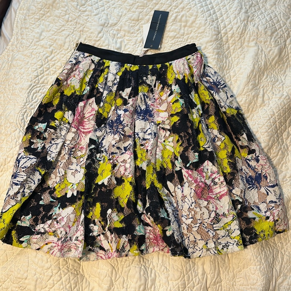 French Connection Lace skirt